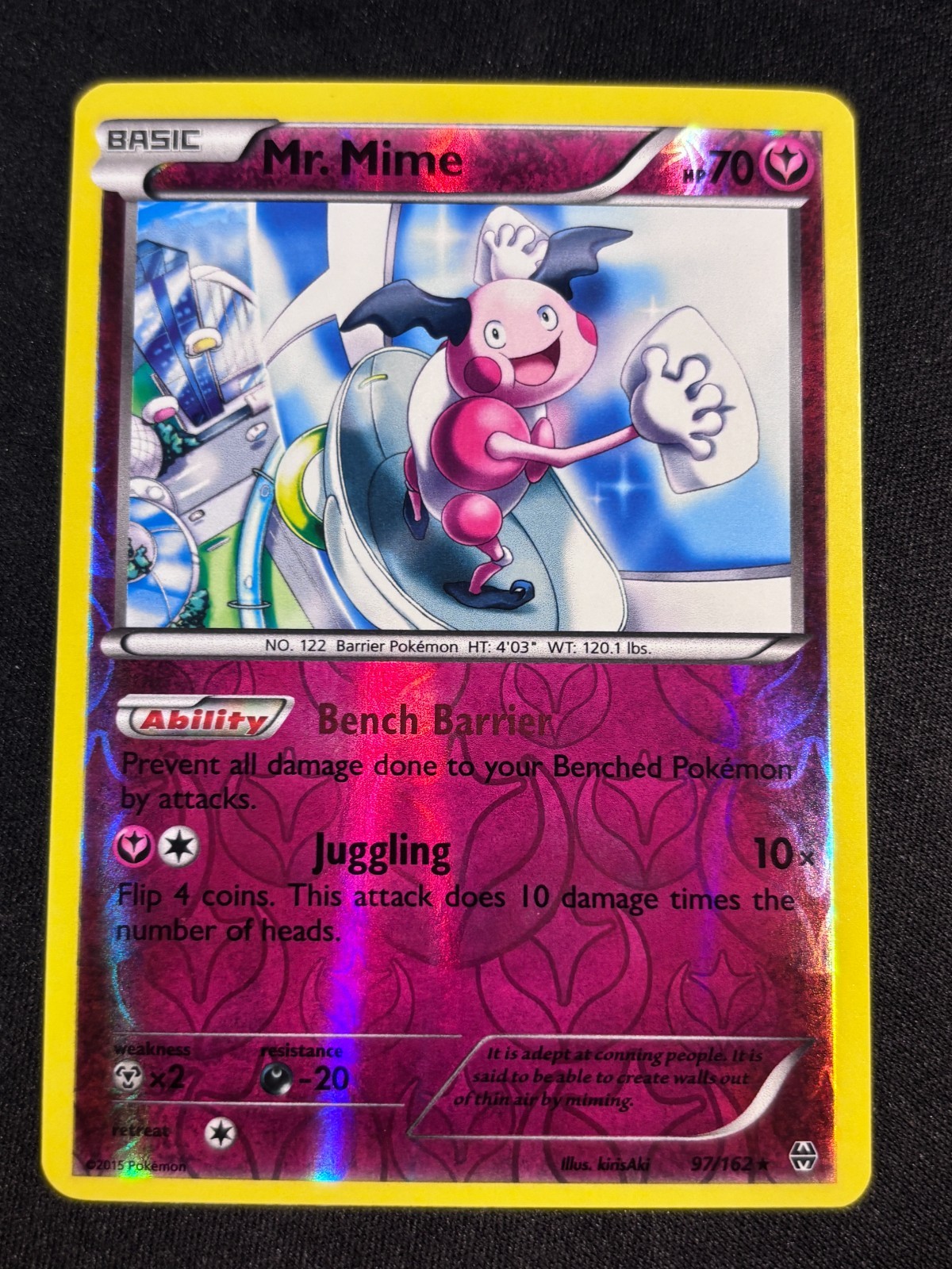 Mr Mime 52/83 Card XY Generations Reverse Holo Foil Pokemon TCG Card - NM