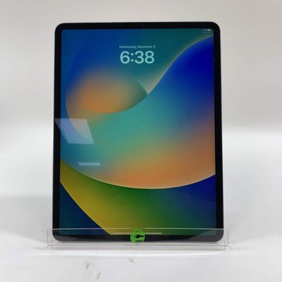 Unlocked Apple iPad Pro 3rd Gen 12.9'' 256GB Wi-Fi +Cellular Space Gray A2014