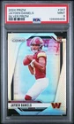 2024 PANINI PRIZM #347 JAYDEN DANIELS SILVER PRIZM PSA 9