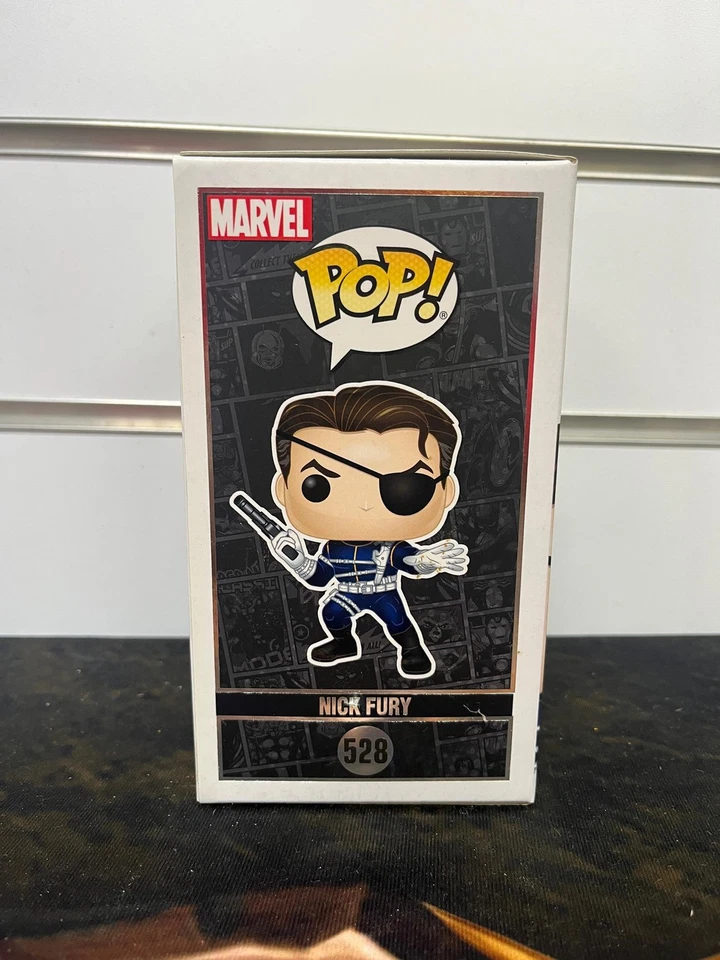 Funko Pop! Vinilo exclusivo de la Convención de Otoño Marvel 80 Years Nick Fury #528 2019 Foto 2 de 4