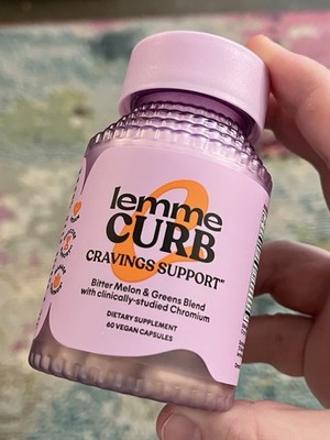 LEMME Curb Capsules Glucose & Cravings Support 60 Count