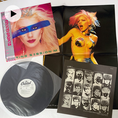 Missing Persons Spring Session M 1982 Japan LP NM Vinyl PROMO w/ Poster Obi Rare