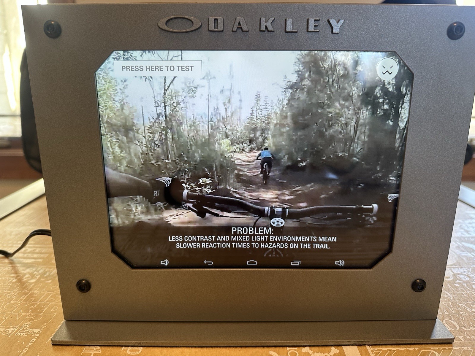 RARE Authentic Oakley PRIZM Digital Tower Tester Display Collector Item