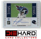 2025 Donruss Optic Xavier Restrepo Base (RAW)
