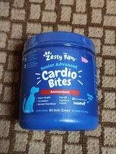 Zesty Paws Senior Advanced Cardio Bites Salmon Flavor 90 Soft Chews 