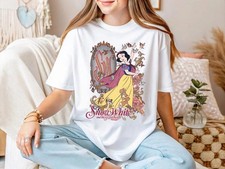 Disney Snow White Princess Danncing Snow White Tshirt Men Women