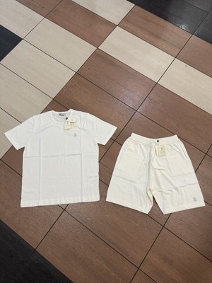 Brunello Cucinelli Herren Set Farbe Ekru Gr. XL/54