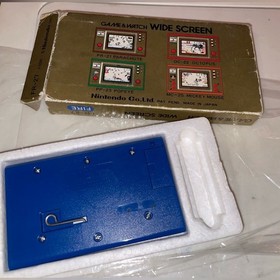 Nintendo Game & Watch Fire Blue and Red Handheld