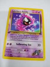 MINT Sabrina's Gastly 97/132 2000 WOTC Gym Challenge Common 1st Edition