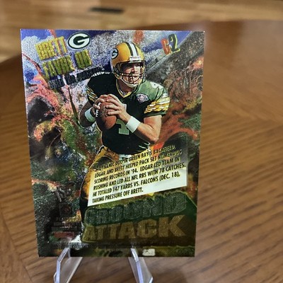 1995 Stadium Club Brett Favre / Edgar Bennett #G2 Ground Attack Packers