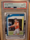 2024 Donruss Bo Nix Rated Rookie! PSA 10 Gem Mint! #369 Denver Broncos