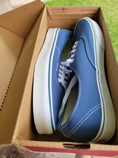 VANS MEN'S AUTHENTIC CANVAS NAVY VN000EE3NVY