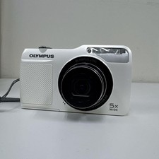 OLYMPUS VG-170 White Compact Digital Camera Tested Working Seller Japan
