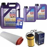 Inspektionskit Filter Liqui Moly ÖL 7L 5W-40 FüR BMW 3Er E46 320D 318D E39 520D