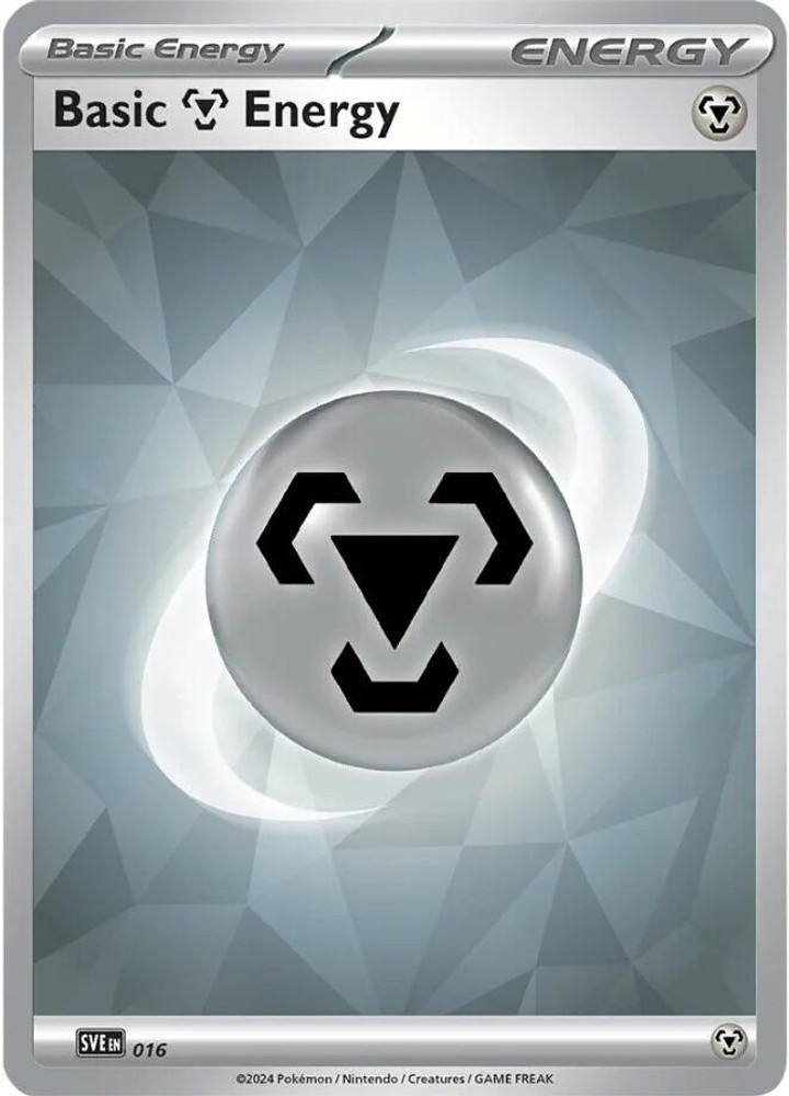 Pokemon EN Basic Metal Energy 016 SVE NM