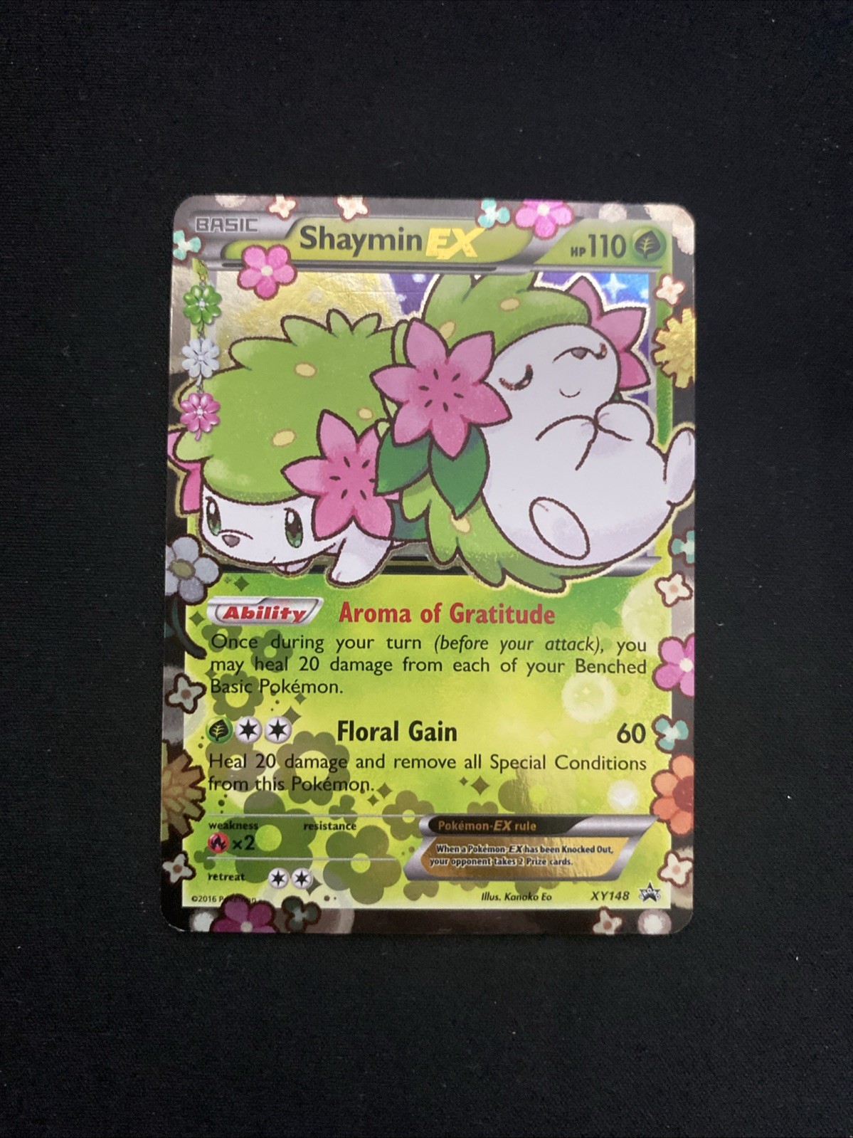 LP Shaymin EX XY148 XY Holo Pokemon