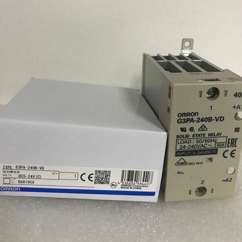 1 year warranty New Omron G3PA-240B-VD Solid State Relays G3PA240BVD - Picture 2 of 3