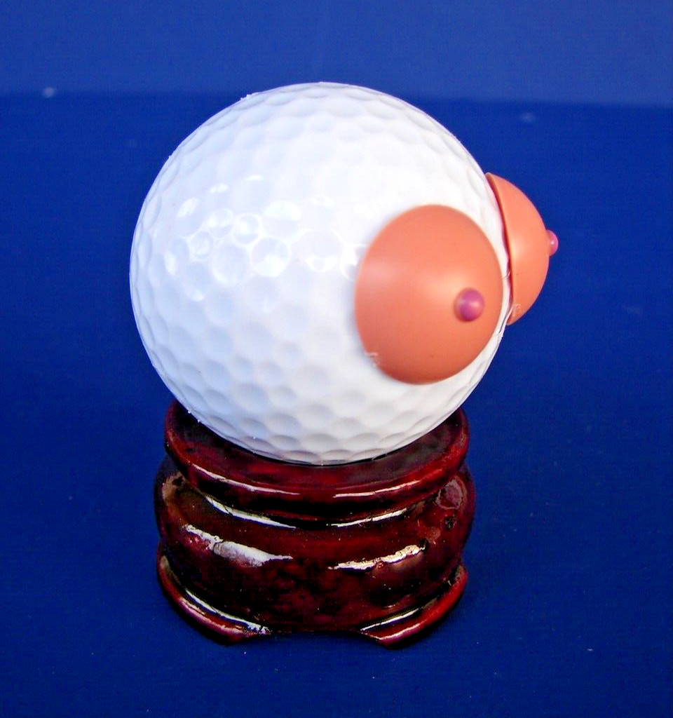 Golf Ball With Boobs Funny Adult Novelty Gag Gifts NIB Breasts Tits Novelty