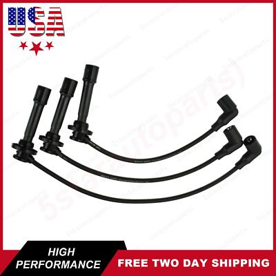 Spark Plug Wire Kit Fits for John Deere 825i S4 MIA11724 MIA11722 MIA11723 OEM