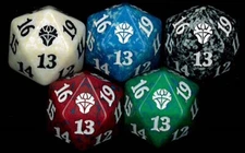 New x 1 Complete Set of 5 Dominaria United DMU Spindown D20 Dice MTG Magic MTG D