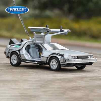 未開封 1/24 WELLY DeLorean Time Machine S1318c66287984841bc4840e6e78ee