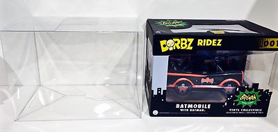 1 Box Protector For Most (Not All)  FUNKO DORBZ RIDEZ READ!   Clear Case Rides