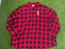 ST JOHNS BAY MENS SIGNATURE SERIES FLANNEL SHIRT SIZE 3XLT NWT 50