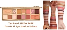 Too Faced TEDDY BARE 14 Shade Bare It All Eye Shadow Palette NIB
