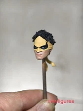 1/6 1/12 1/18 Sword Master hero Fist Head Sculpt Carved For Male Figure Body