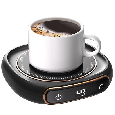 Coffee Mug Warmer Cup Warmer for Desk with Auto Shut Off 3 Temp Settings Mug ...