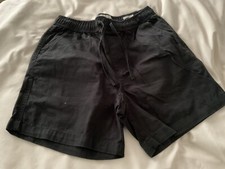Mens Jack Will smart navy shorts size S Classic fit New