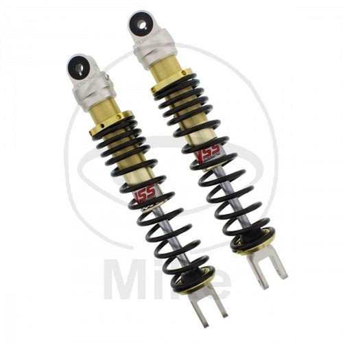 Verstellbare Stoßdämpfer 4 Stück Stoßdämpfer Set 250mm - Verstellbar Für Dirt Pit Bike ATV Go Kart 50-125ccm Motorrad Stoßdämpfer Set