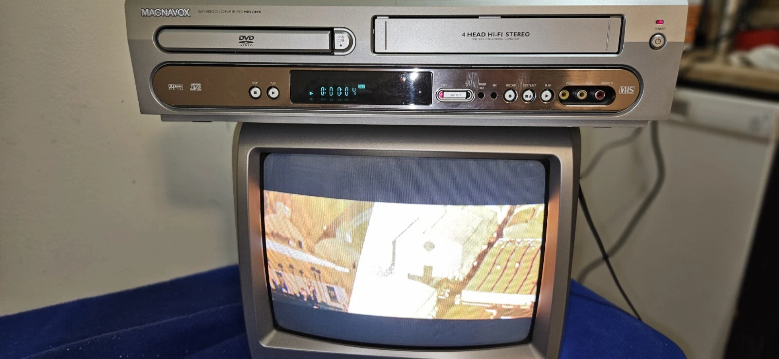 Magnavox MDV530VR DVD VCR Combo Player. DVD Works VRC Doesn't.