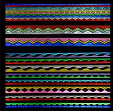 CBS Dichroic Glass Border Firestrips 90coe