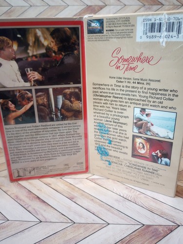 The Way We Were/Somewhere In Time New VHS Redford Streisand Reeve Seymour - Picture 2 of 6
