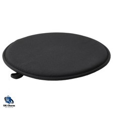 IKEA ÄNGSFRÄKEN Chair Pad Soft Comfort Seat Cushion Black Anti-Slip 36cm