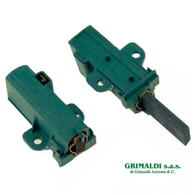 COPPIA CARBONCINI SPAZZOLE MOTORE PER LAVATRICE ADATTABILE ELECTROLUX ARISTON