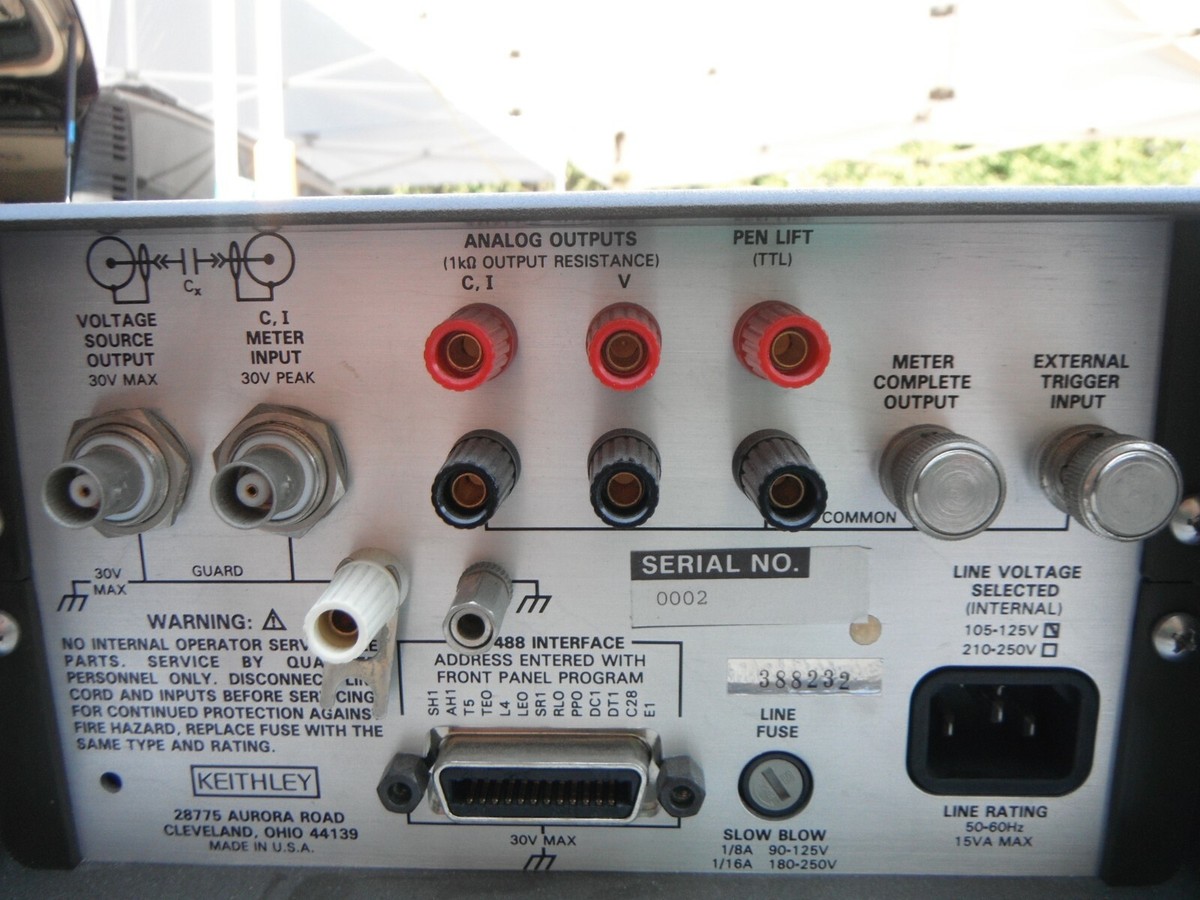 Keithley 595 Quasistatic CV Meter | eBay