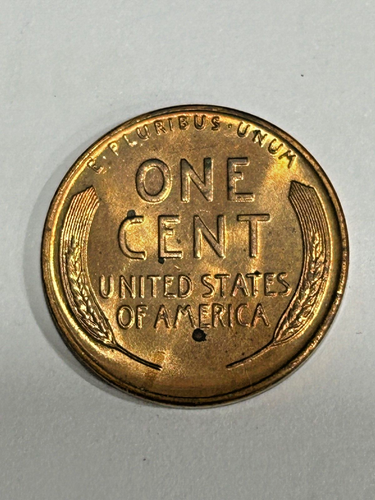 1938 Lincoln Wheat Cent S - BU - Uncirculated - Picture 2 of 2