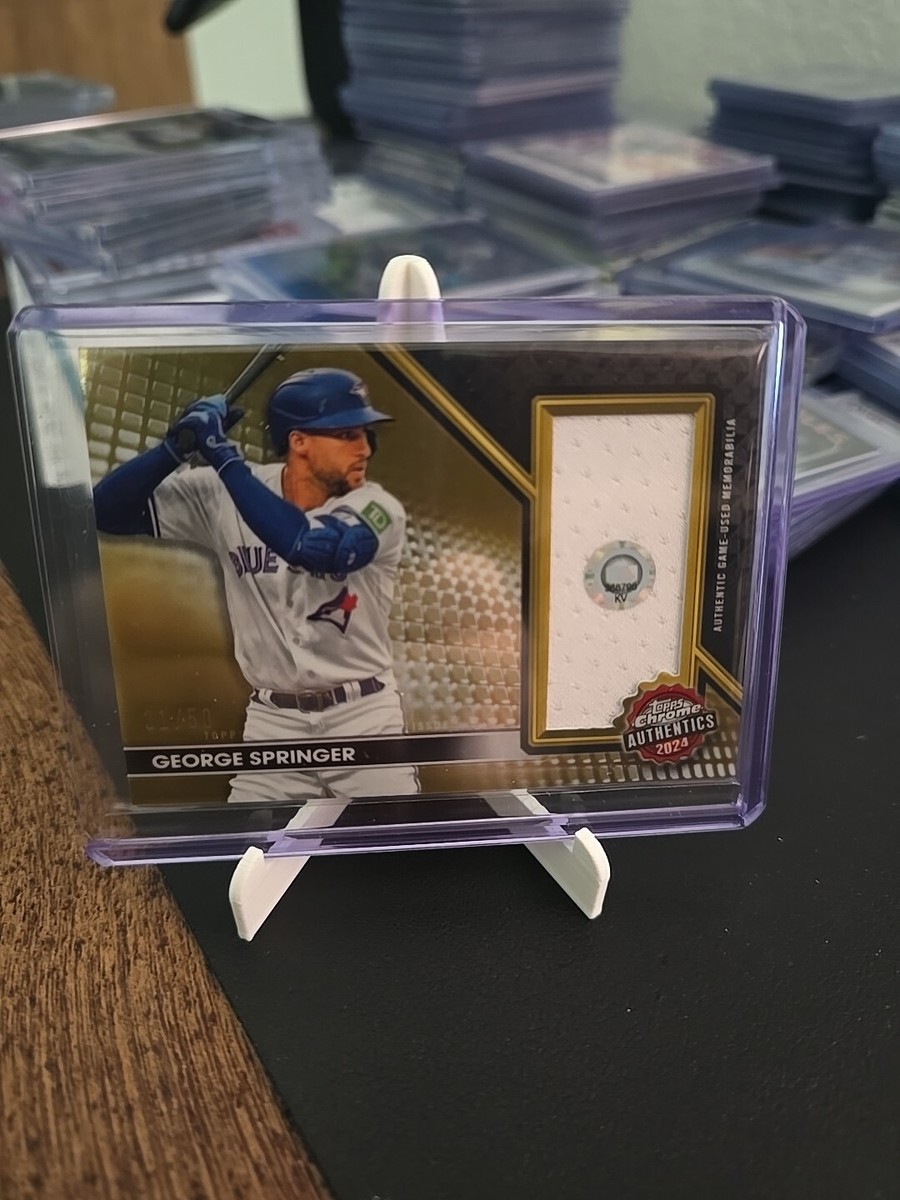 2024 Topps Chrome Authentics Relics Gold Refractors #TCAGSP George