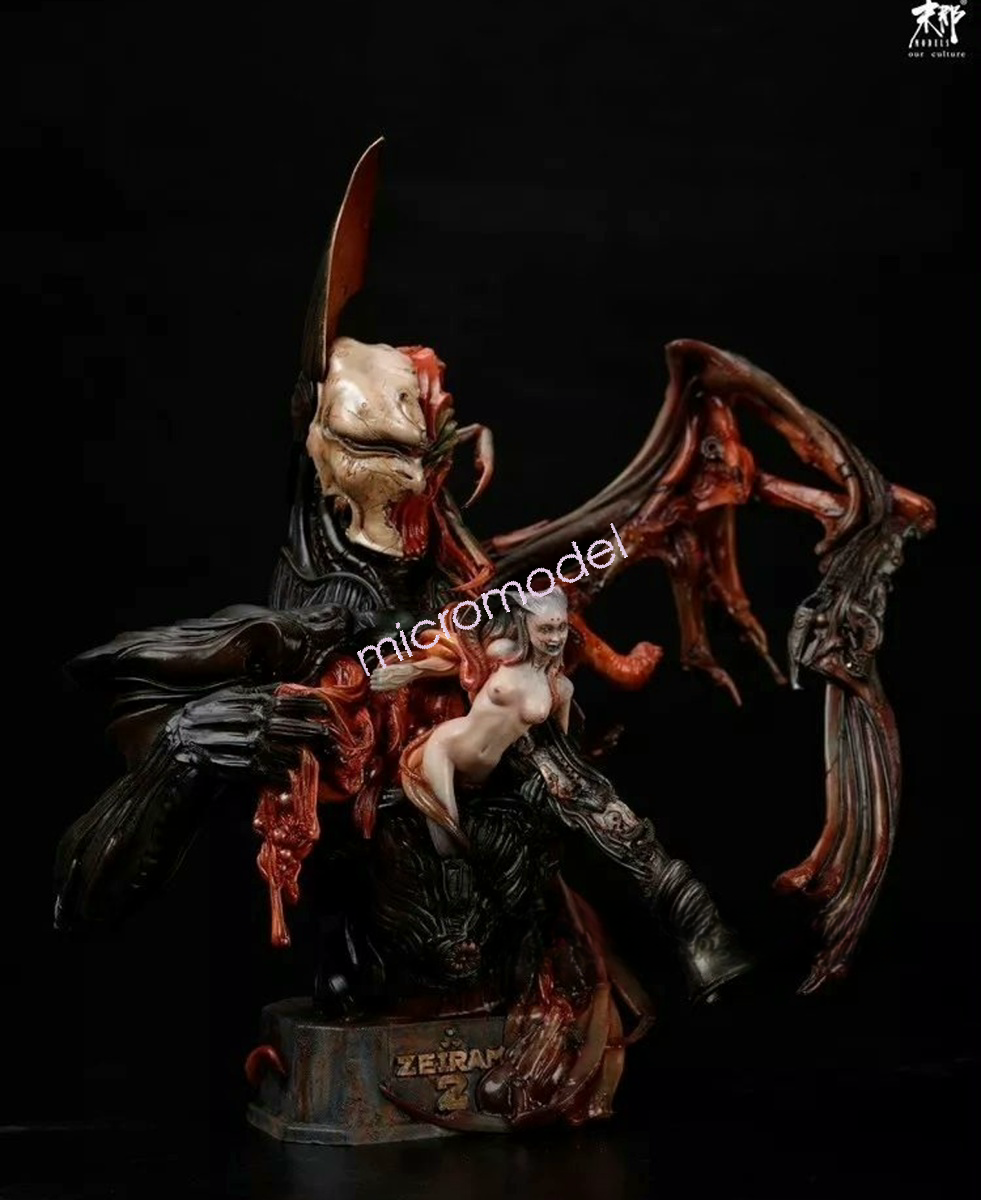 Unpainted Resin 1/3 TAKAYUKI TAKEYA ZEIRAM2 Bust 35cm Model GK