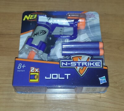 Nerf N-Strike Elite Jolt Blaster, enthält 2 offizielle Nerf Darts A0707 NEU, OVP