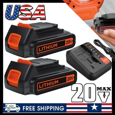 Black And Decker Battery Charger BLACK+DECKER BLACK+DECKER 20V
