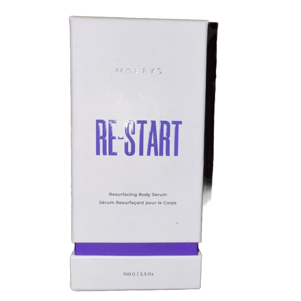 MAELYS Re-Start Resurfacing Body Serum - 3.5 oz - New in Box - Sealed