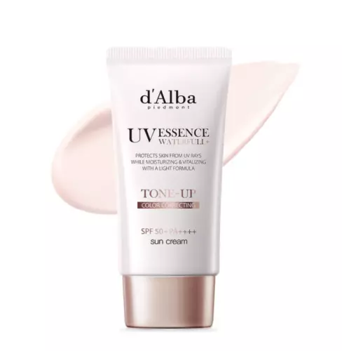 D Alba Waterfull Tone-Up Sunscreen SPF50+ PA++++ – 50ml - Authentic & US Seller
