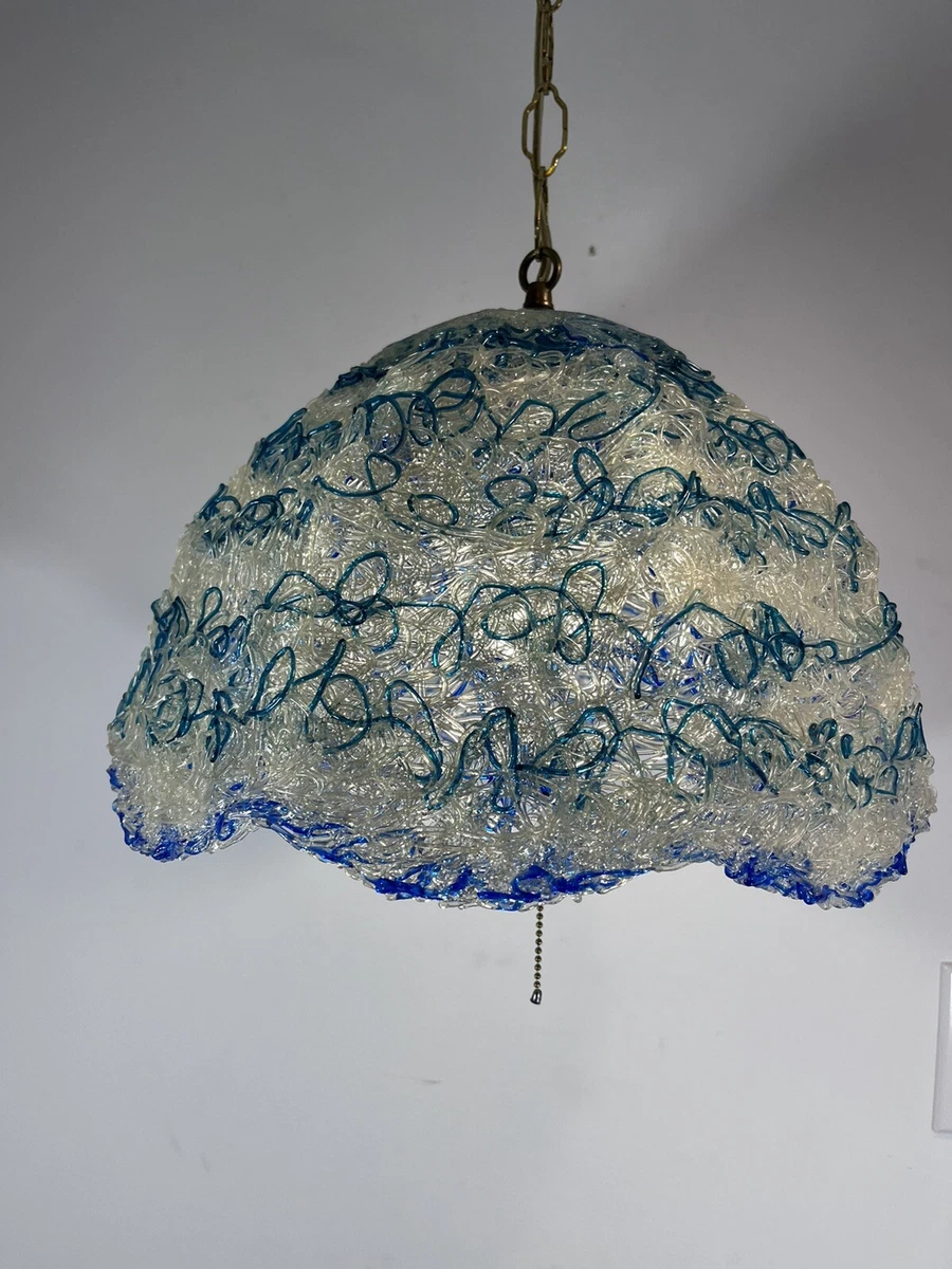 Lucite 2024 spaghetti lamp