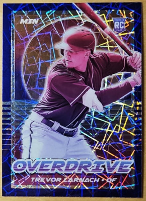 2021 Chronicles Overdrive Trevor Larnach #23 Blue Velocity Prizm Minnesota Twins
