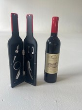 Wine lover Set with Corkscrew and all 5 Accessories Pcs . Medoc 1986. Great gift