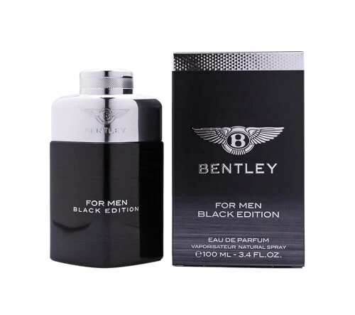 Bentley Black Edition 3.4 oz EDP Cologne for Men New In Box - Picture 1 of 1