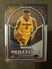 2023-24 Prizm Draft Picks Brilliance Insert #19 Jaylen Brown - Cal Golden Bears